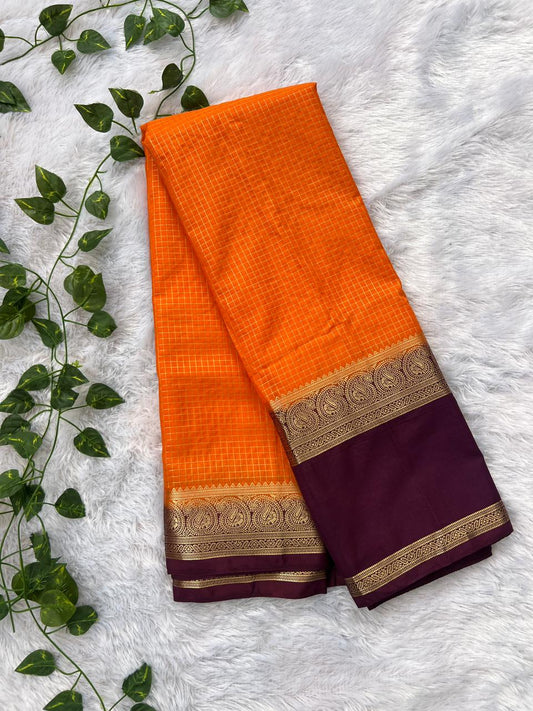 Viscose Chcecks crape