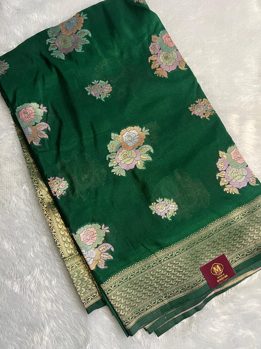 Georgette meena degsiner saree