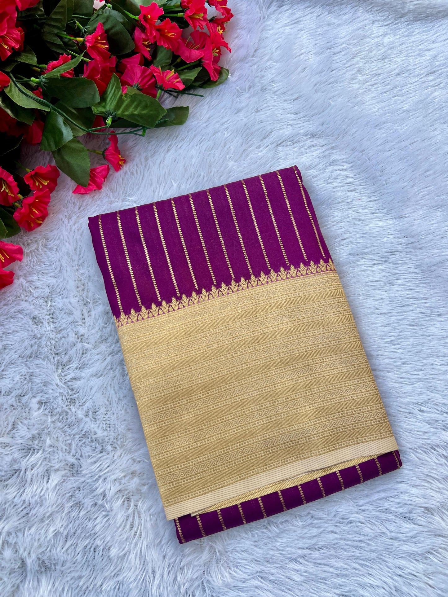 Banarasi Kaddi Georgette strips