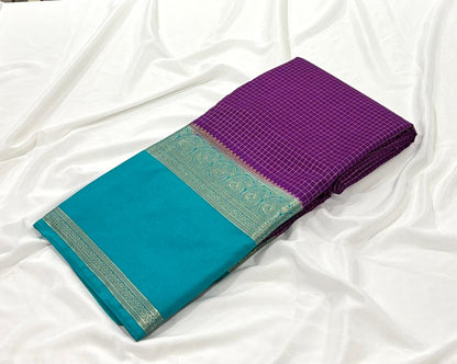 Viscose Crape Checks