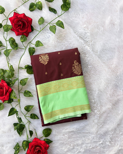 Semi Kanchivaram silk