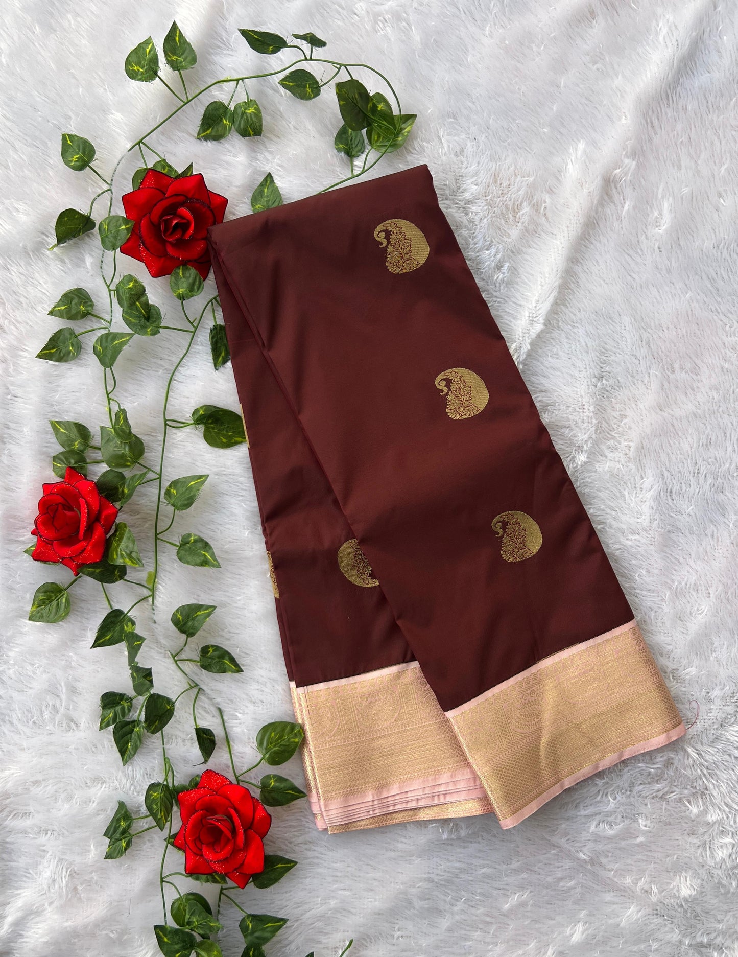 Semi Kanchivaram silk