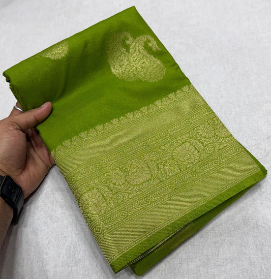 Banarasi Georgette double mango saree