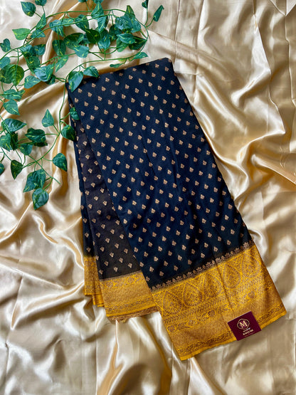 Banaras Kaddi Georgette(semi)