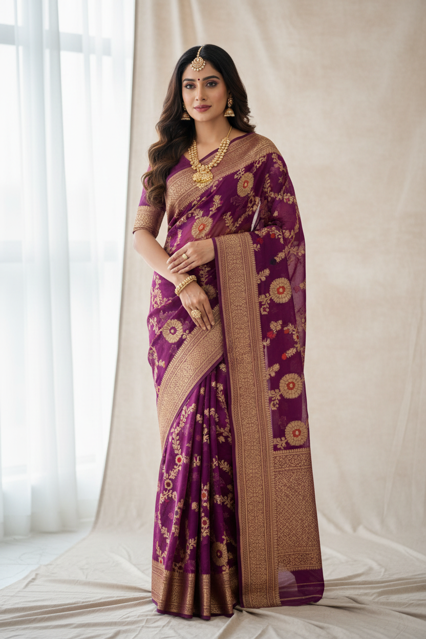 Banaras Chiffon jall