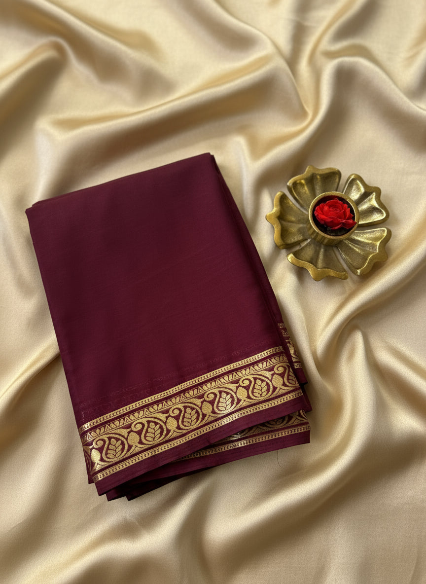 Crape Mango medium Border self