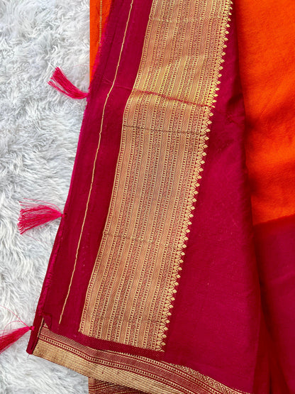 Banarasi Kaddi Georgette strips