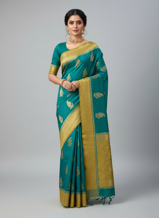 Banarasi kaddi chiffon