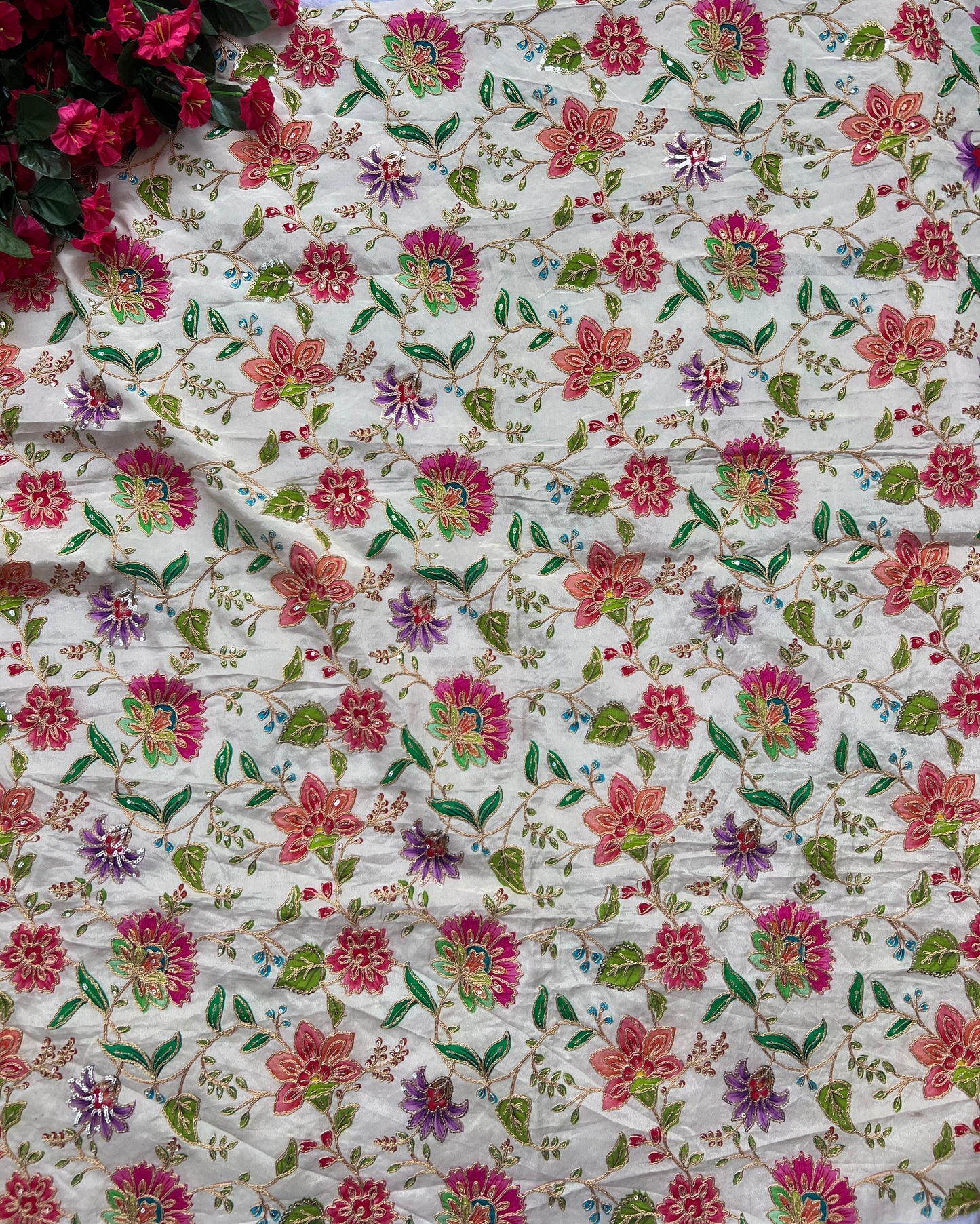 Kalamkari Blouse Material (1 Metter)