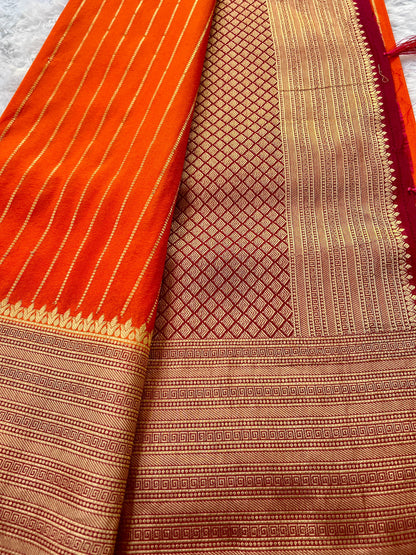 Banarasi Kaddi Georgette strips