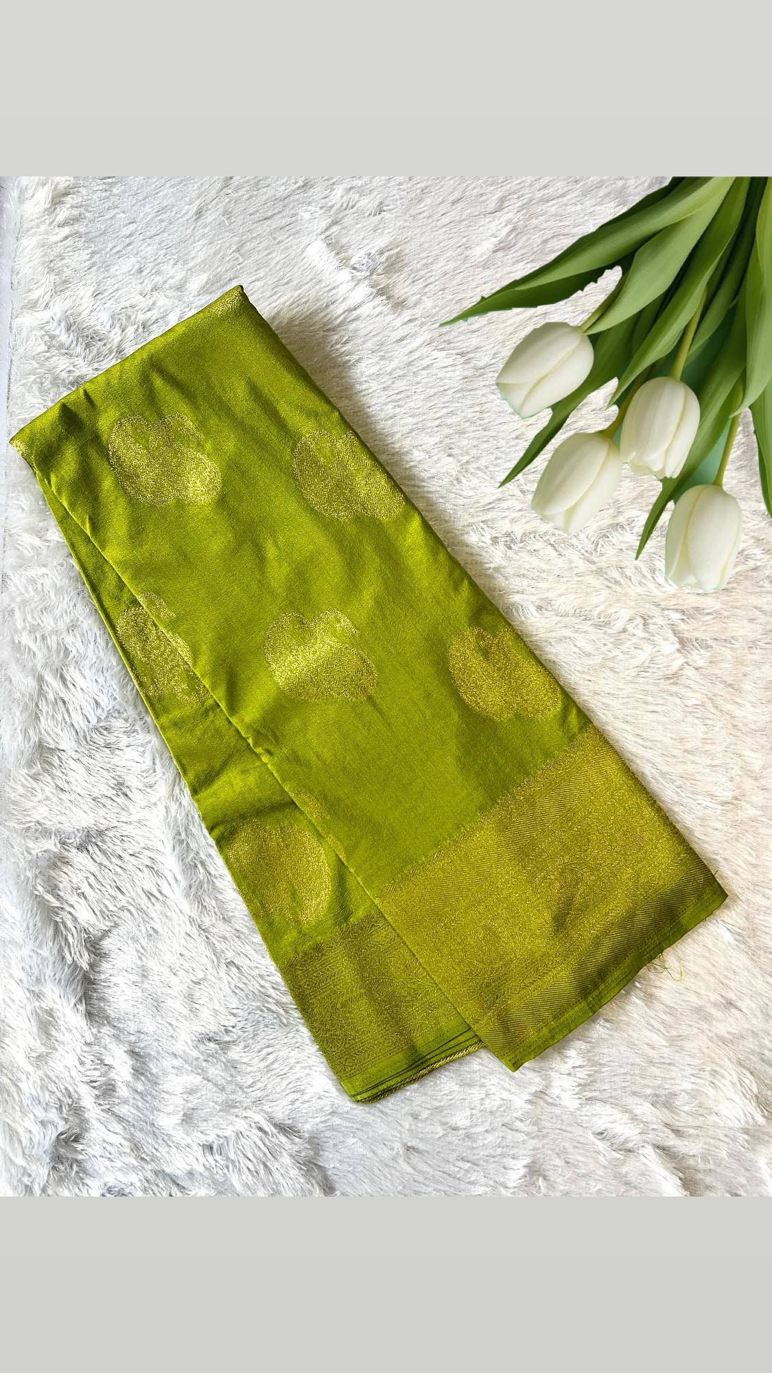 Banarasi Georgette double mango saree