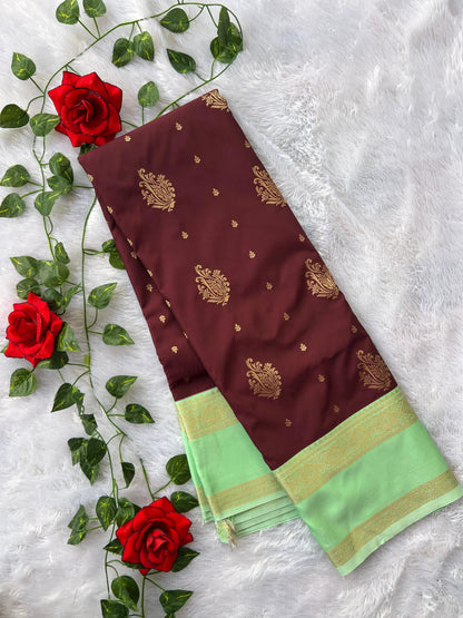 Semi Kanchivaram silk