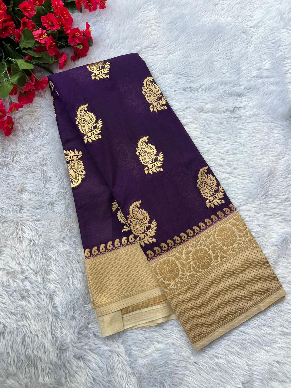 Banaras Kaddi chiffon