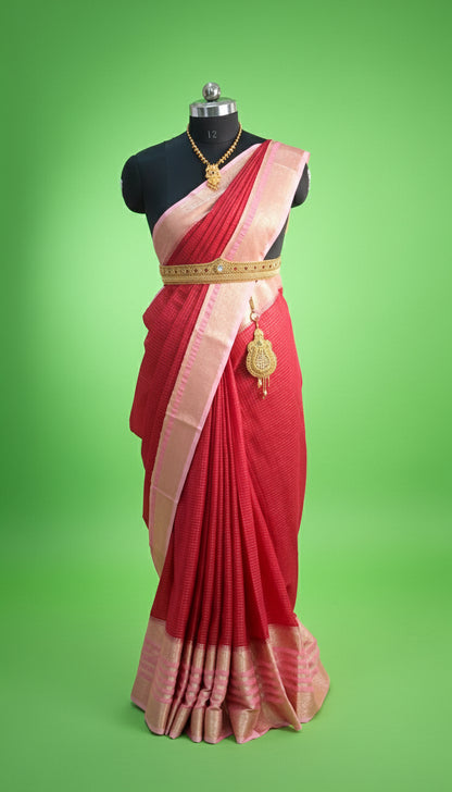 Crape Peacock border