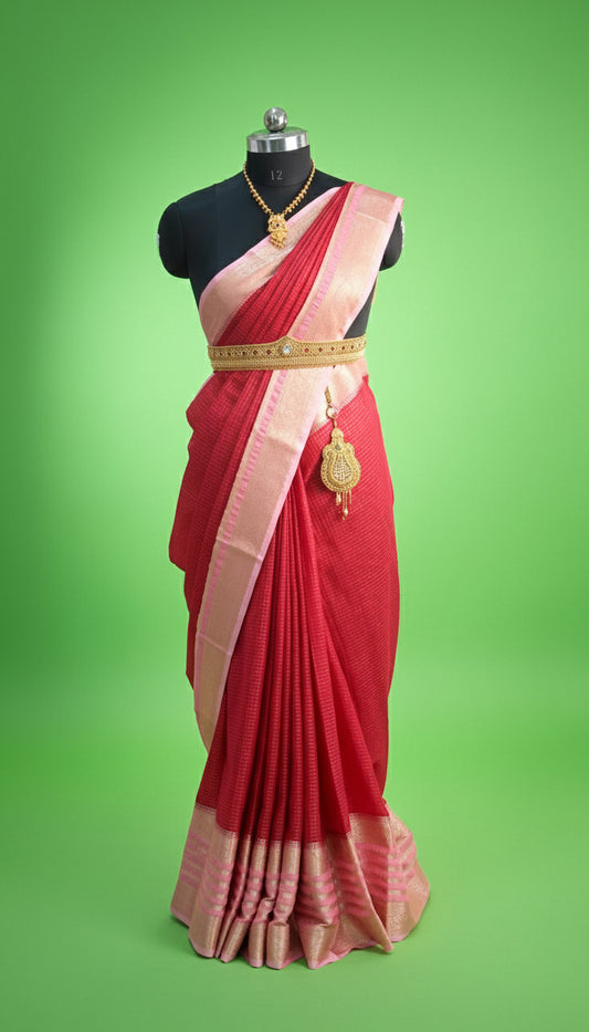 Crape Peacock border