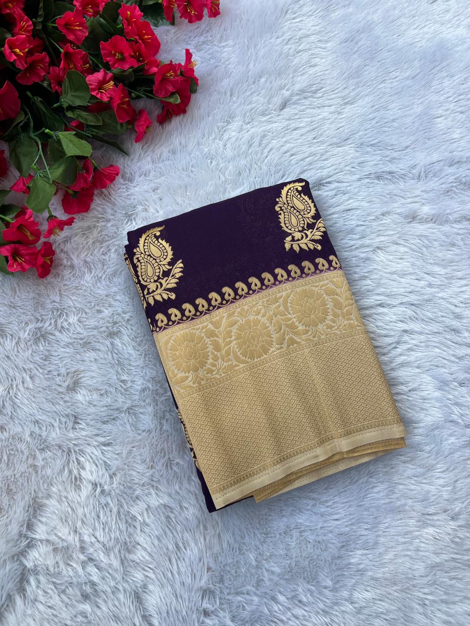 Banaras Kaddi chiffon