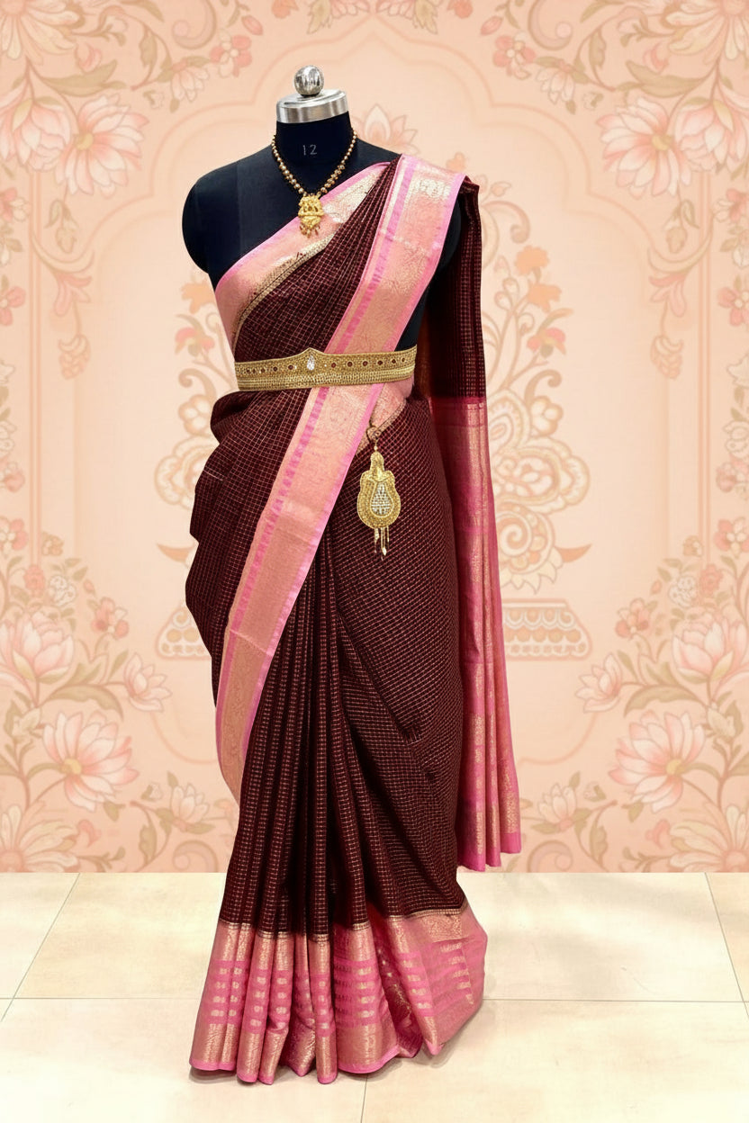 Crape Peacock Border