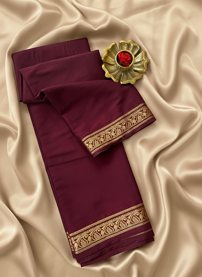 Crape Mango medium Border self