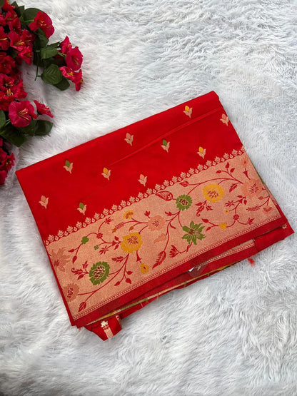 Dola Silk Meena work