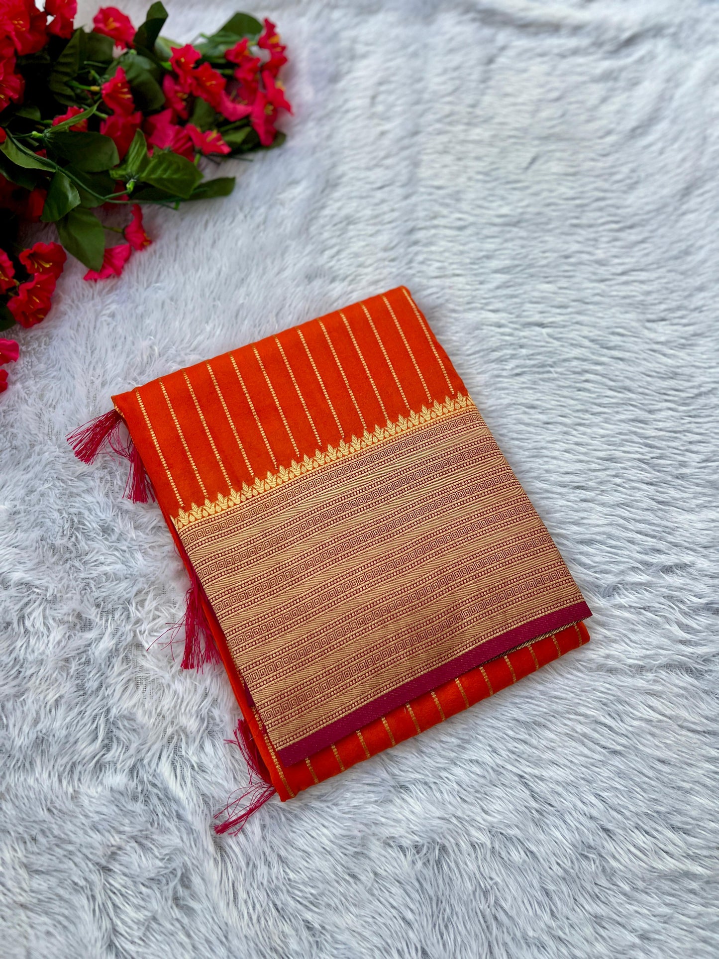 Banarasi Kaddi Georgette strips