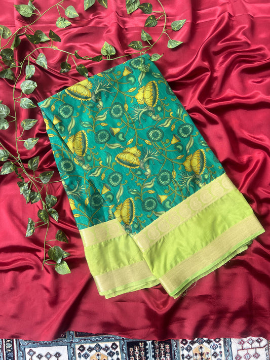 Kalamkari Crape silk