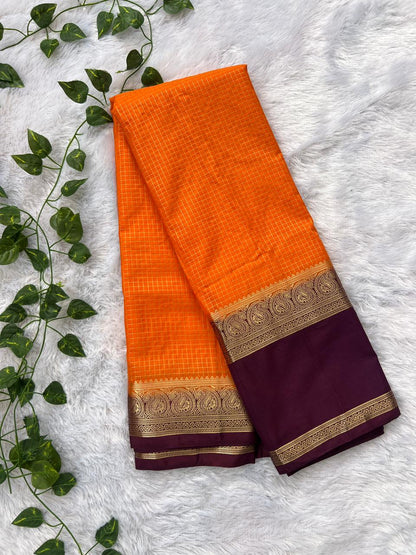 Viscose Chcecks crape