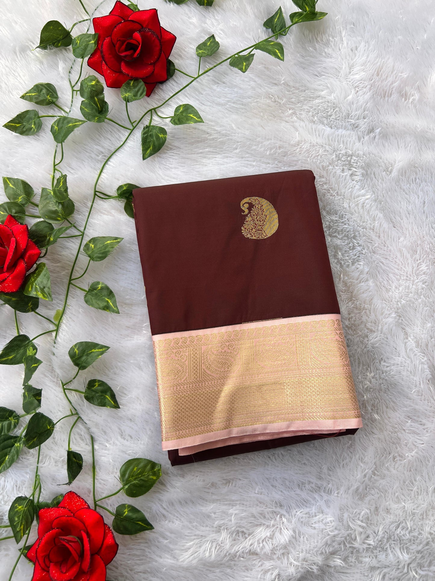 Semi Kanchivaram silk