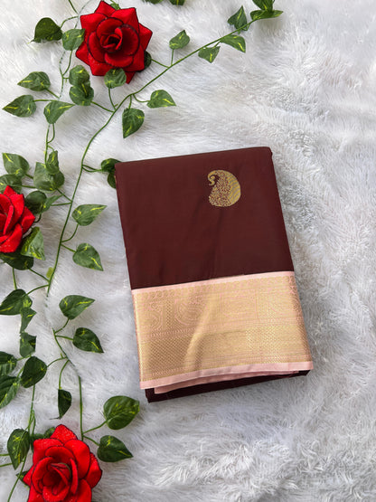 Semi Kanchivaram silk