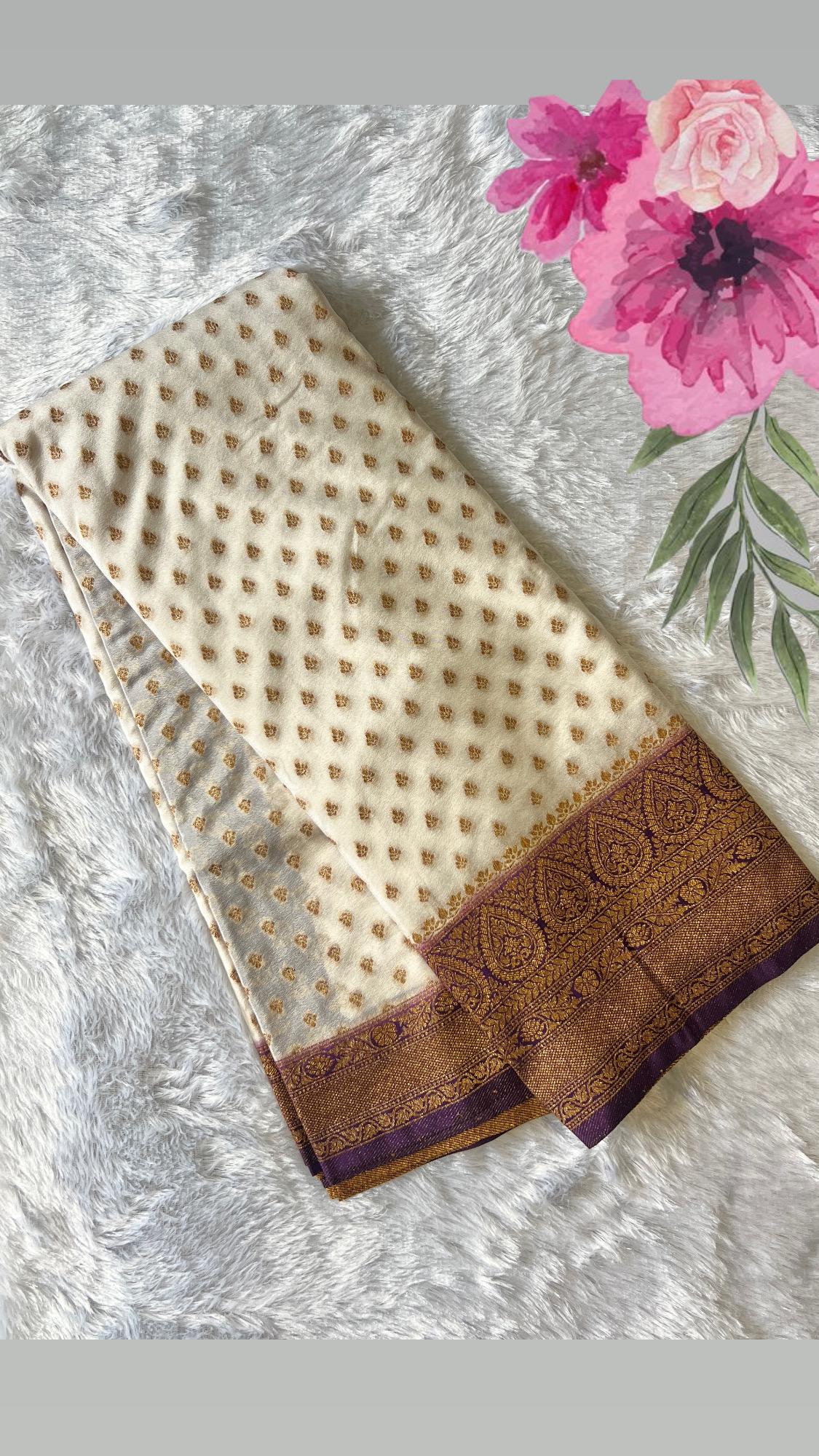 Banarasi Kadi georgette (semi)