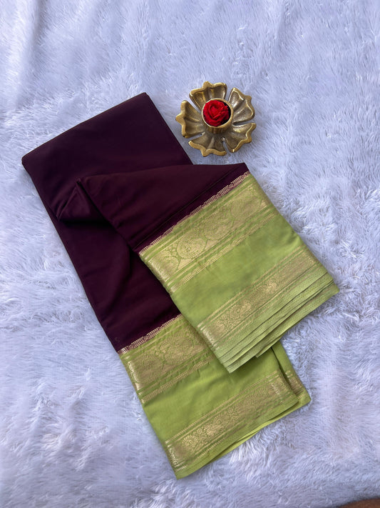 Semi Mysore silk Mango bentex