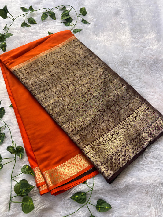 Half and Half Brocade