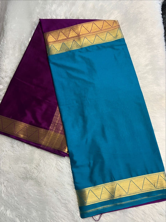 Half and Half crape silk
